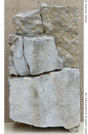 An inscription referring to P. Licinius Priscus Iuventianus at My Favourite Planet