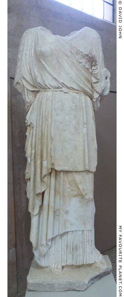 Over-lifesize marble statue of Persephone from Corinth at My Favourite Planet
