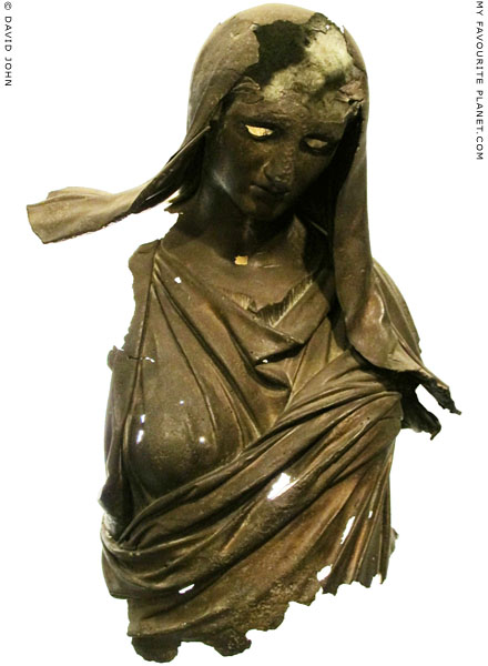 Fragmentary bronze statue of Demeter, Izmir Archaeological Museum at My Favourite Planet