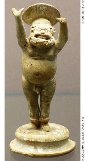 Terracotta comic figure from the sanctuary of Demeter at Knidos at My Favourite Planet
