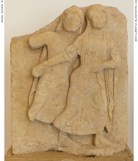 A relief of Hades abducting Persephone from Selinunte at My Favourite Planet