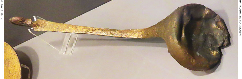 A bronze ladle dedicated to Demeter in Rhodes at My Favourite Planet