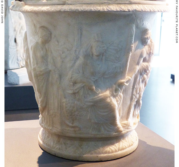 The Lovatelli Urn, depicting the initiation of Herakles into the Eleusinian Mysteries at My Favourite Planet