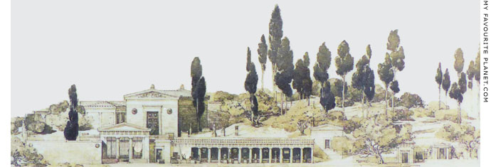 A reconstruction drawing of the Sanctuary of Malophoros, Selinunte at My Favourite Planet
