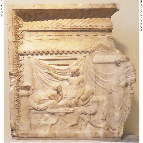 An Ikarios relief in the National Archaeological Museum, Athens at My Favourite Planet