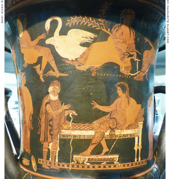 The main side of the Parthenopaios krater at My Favourite Planet