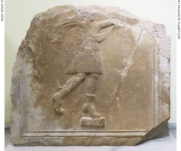 Relief of King Lycurgus of the Hedoni from the theatre at Philippi at My Favourite Planet