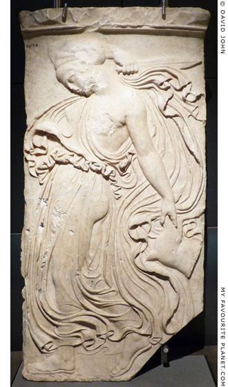Relief of a dancing Maenad, Capitoline Museums, Rome at My Favourite Planet