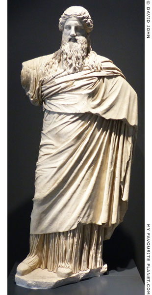 Statue of the Dionysos-Sardanapalos type, Palazzo Massimo, Rome at My Favourite Planet