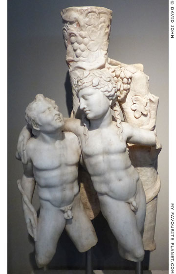 Drunken Dionysus supported by a Satyr at My Favourite Planet