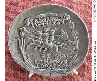 The Dioskouri on a coin of King Antiochos VI of Syria at My Favourite Planet The Dioskouri on a coin of King Antiochos VI of Syria at My Favourite Planet