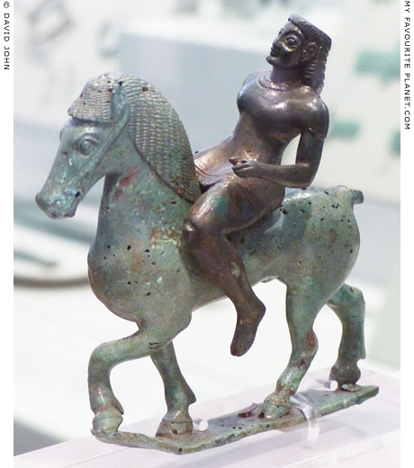 A figurine of a horse and rider from Dodona at My Favourite Planet A figurine of a horse and rider from Dodona at My Favourite Planet
