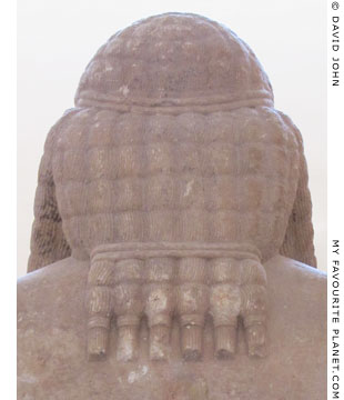 The back of the head of statue A, Delphi at My Favourite Planet The back of the head of statue A, Delphi at My Favourite Planet