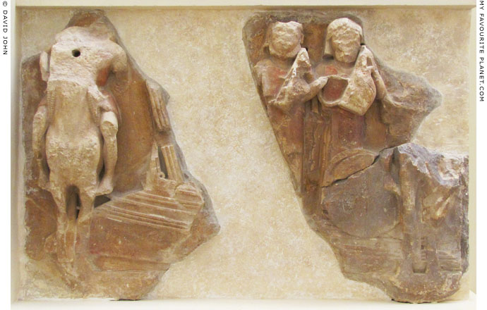 Polydeukes and Orpheus on the Argo, Delphi Archaeological Museum at My Favourite Planet Polydeukes and Orpheus on the Argo, Delphi Archaeological Museum at My Favourite Planet