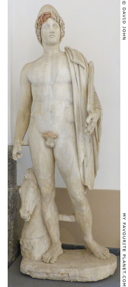 The statue of Castor in the Naples Archaeological Museum at My Favourite Planet