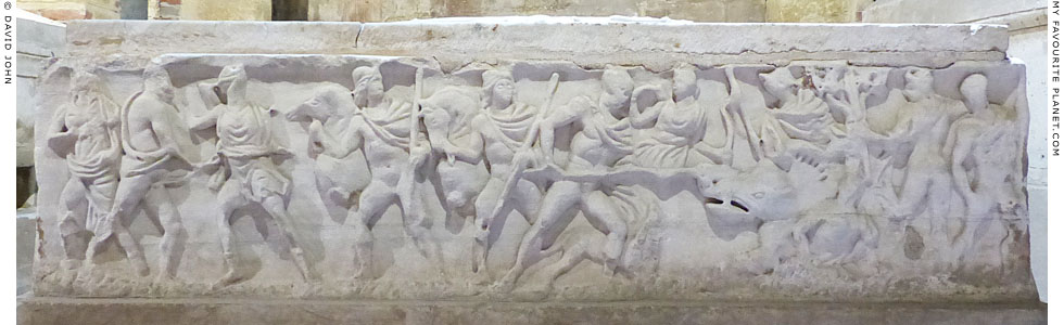 Relief of Castor and Pollux at the hunt of the Kalydonian Boar at My Favourite Planet Relief of Castor and Pollux at the hunt of the Kalydonian Boar at My Favourite Planet