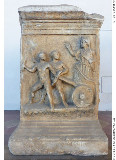 Relief of Kleobis and Biton on an altar in Rome at My Favourite Planet Relief of Kleobis and Biton on an altar in Rome at My Favourite Planet