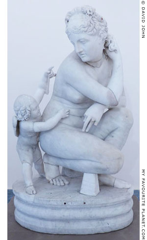Crouching Aphrodite with Eros in Naples at My Favourite Planet Crouching Aphrodite with Eros in Naples at My Favourite Planet