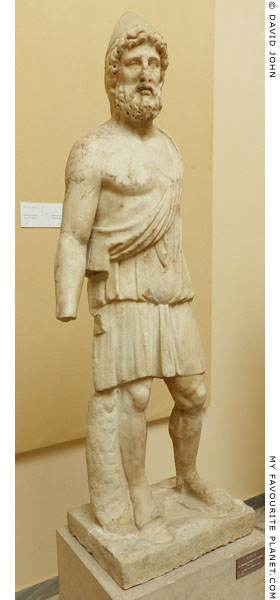 Marble statue of Hephaistos, Ostia at My Favourite Planet