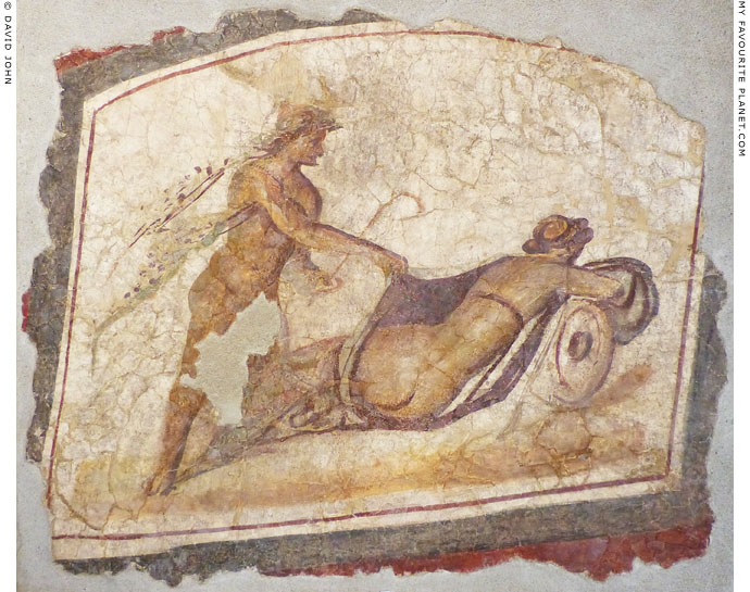 Roman Bacchic fresco at My Favourite Planet