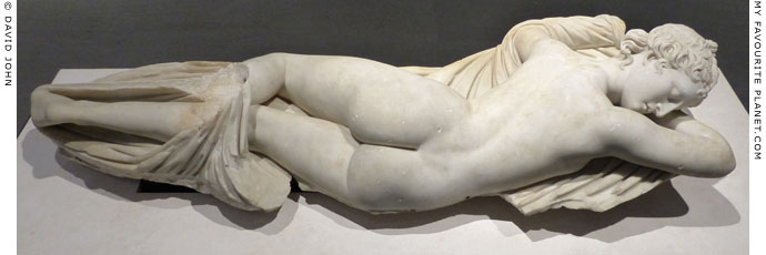Statue of sleeping Hermaphroditus, Palazzo Massimo alle Terme, Rome at My Favourite Planet