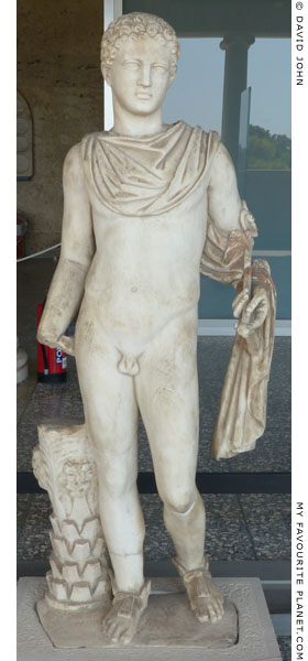 Statue of a youthful Hermes, Agora Athens at My Favourite Planet