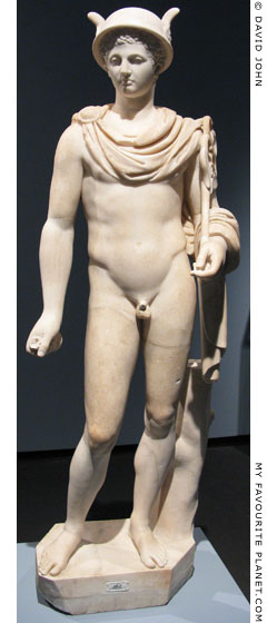 Marble statue of Hermes, Pergamon Museum, Berlin at My Favourite Planet