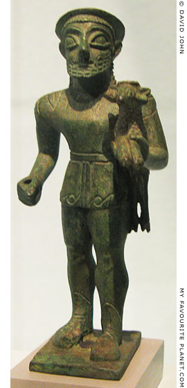 Bronze statuette of Hermes Kriophoros, Pergamon Museum, Berlin at My Favourite Planet