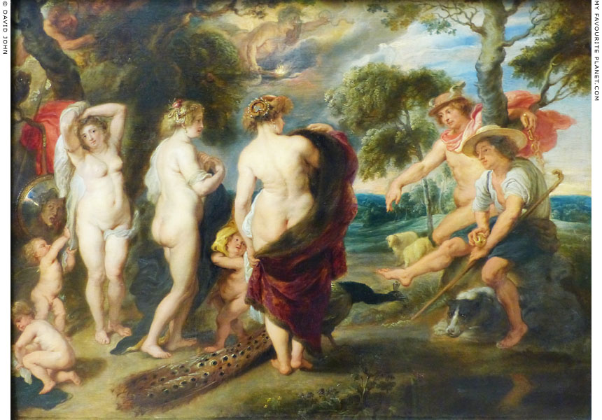 The judgement of Paris by Peter Paul Rubens at My Favourite Planet