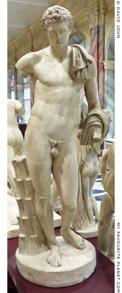 The so-called Belvedere Antinous statue of Hermes at My Favourite Planet