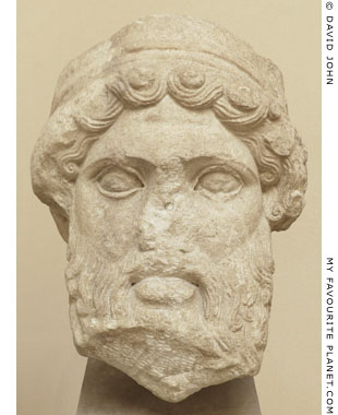 Head of a herm of Hermes from Ostia at My Favourite Planet