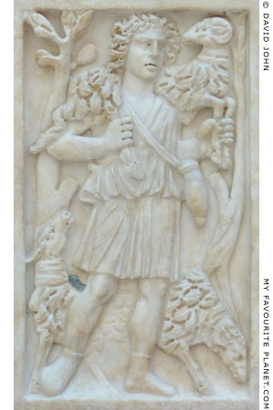 Relief of Cryophorus Pastor, Capitoline Museums, Rome at My Favourite Planet