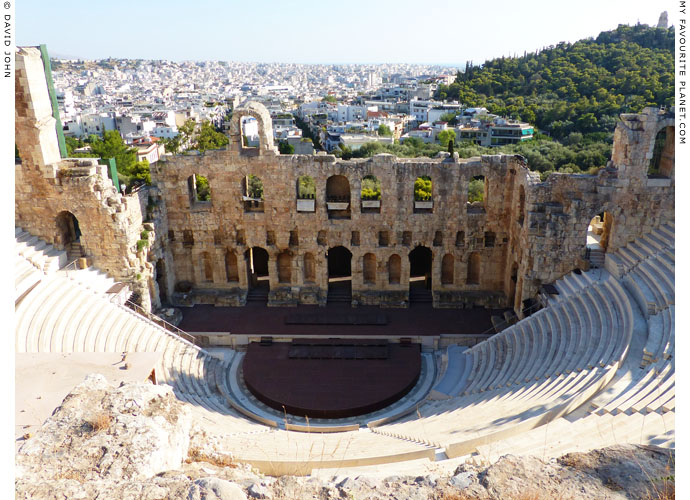 The Odeion of Herodes Atticus, Athens at My Favourite Planet