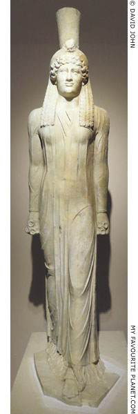 Marble statue of Isis-Aphrodite from Brexiza at My Favourite Planet