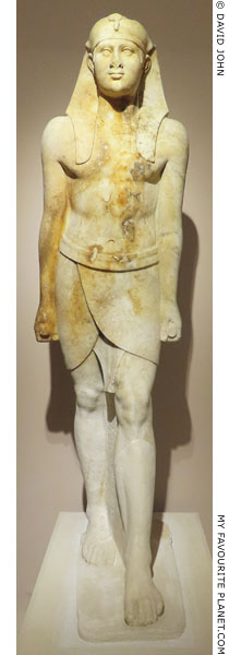 Marble statue of Antinous-Osiris from Brexiza at My Favourite Planet