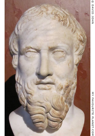 Portrait of Herodotus in Berlin at My Favourite Planet
