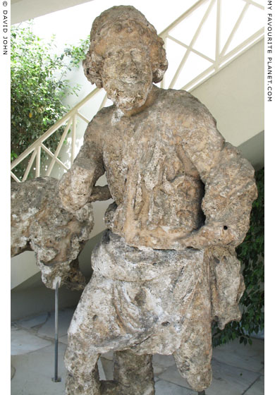 Statue of Odysseus from the Antikythera shipwreck at My Favourite Planet