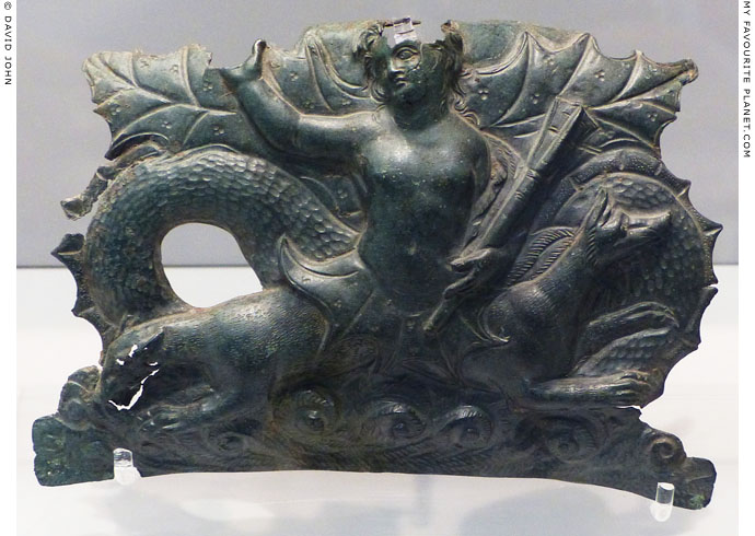 Bronze plaque in the form of the Homeric sea monster Skylla at My Favourite Planet Bronze plaque in the form of the Homeric sea monster Skylla at My Favourite Planet