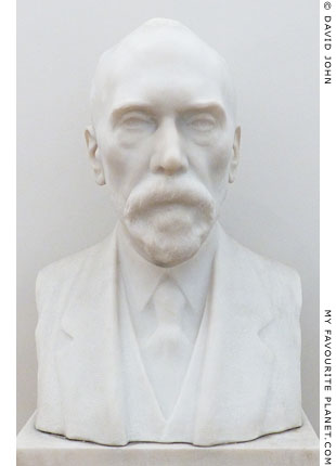 A marble bust of Konstantinos Karapanos, National Archaeological Museum, Athens at My Favourite Planet A marble bust of Konstantinos Karapanos, National Archaeological Museum, Athens at My Favourite Planet