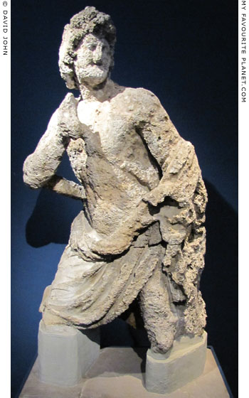 Statue of Achilles from the Antikythera shipwreck at My Favourite Planet