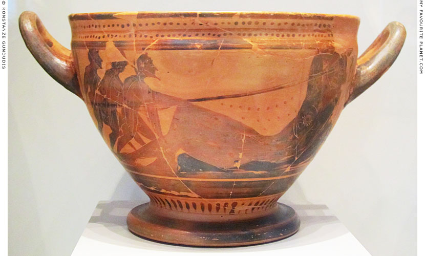Odysseus and two of his men blinding Polyphemos, Altes Museum, Berlin at My Favourite Planet Odysseus and two of his men blinding Polyphemos, Altes Museum, Berlin at My Favourite Planet