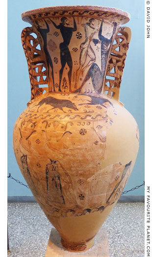 The Eleusis Amphora, the name vase of the Polyphemos Painter at My Favourite Planet