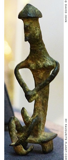 Bronze figurine of Ajax committing suicide, British Museum at My Favourite Planet Bronze figurine of Ajax committing suicide, British Museum at My Favourite Planet