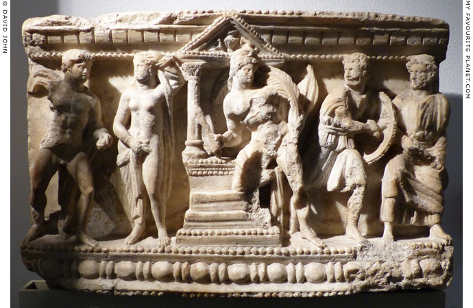 The Recognition of Paris on an Etruscan cinerary urn at My Favourite Planet The Recognition of Paris on an Etruscan cinerary urn at My Favourite Planet