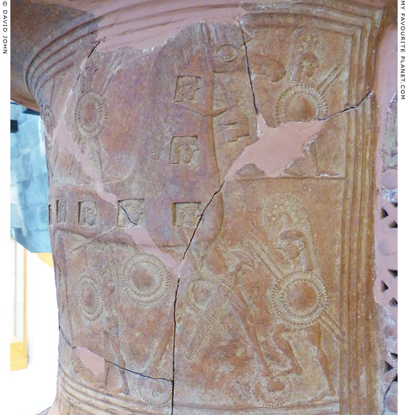 The right side of the neck of the Mykonos Vase at My Favourite Planet The right side of the neck of the Mykonos Vase at My Favourite Planet