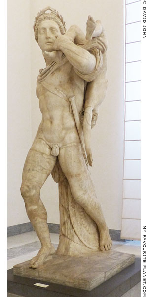 Statue of Achilles and Troilus in Naples at My Favourite Planet Statue of Achilles and Troilus in Naples at My Favourite Planet