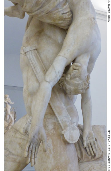 Detail of the Achilles and Troilus statue in Naples at My Favourite Planet Detail of the Achilles and Troilus statue in Naples at My Favourite Planet
