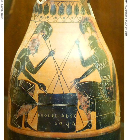 Achilles and Ajax playing a board game, Capitoline Museums, Rome at My Favourite Planet Achilles and Ajax playing a board game, Capitoline Museums, Rome at My Favourite Planet