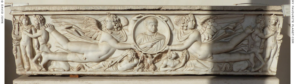 Achilles and Cheiron on a Roman marble sarcophagus at My Favourite Planet Achilles and Cheiron on a Roman marble sarcophagus at My Favourite Planet