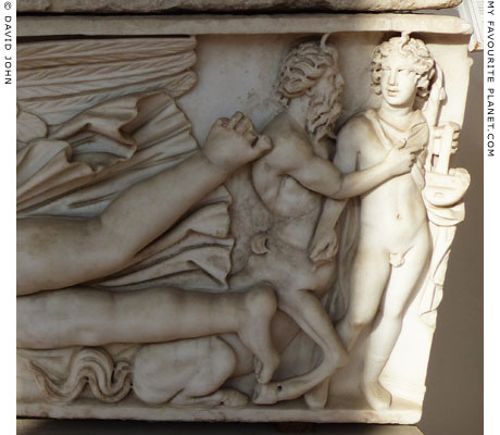 Cheiron and Achilles on the eight side of the sarcophagus at My Favourite Planet Cheiron and Achilles on the eight side of the sarcophagus at My Favourite Planet